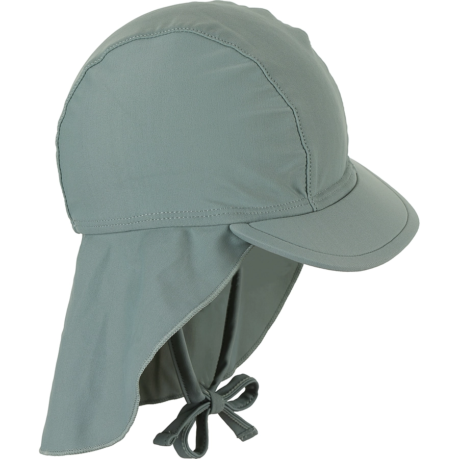 Sterntaler Schirmmütze mit Nackenschutz mattgrün