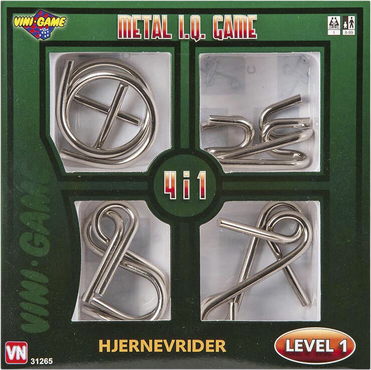 Spil VINI 4xMETAL IQ GAME 2ass