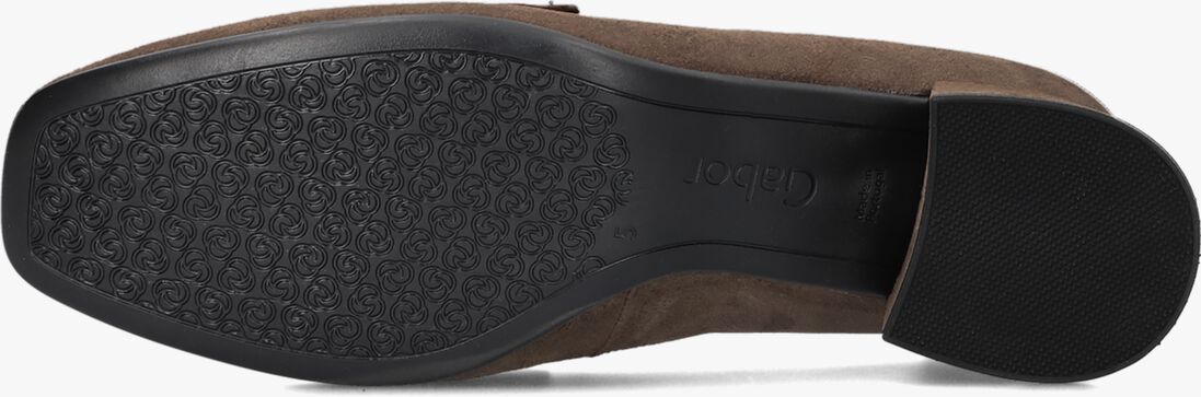 GABOR taupe gabor loafers 121