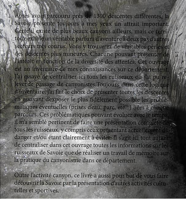 PATRICK CHOLLOT - LES CANYONS DE SAVOIE