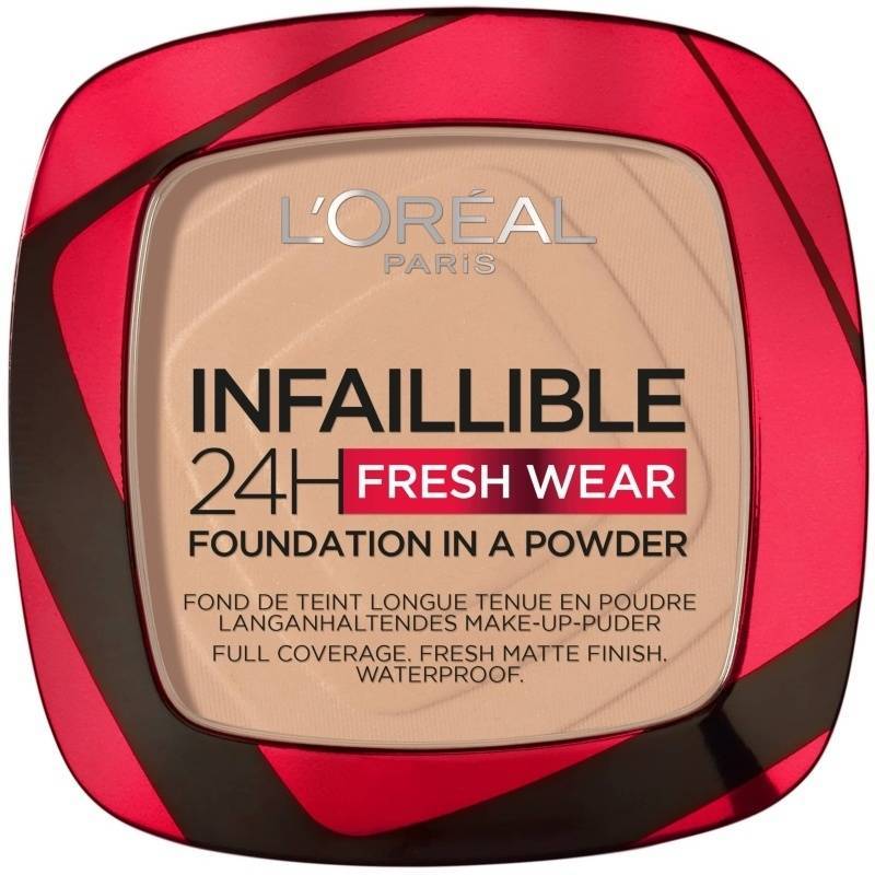 L'Oréal Paris Cosmetics Infaillible 24h Fresh Wear Powder Foundation 9 gr. - 130 True Beige