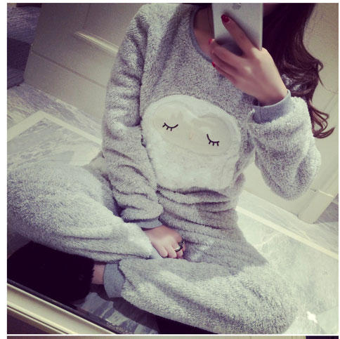 Lexama - Pyjamaset: Uilentop + Broek