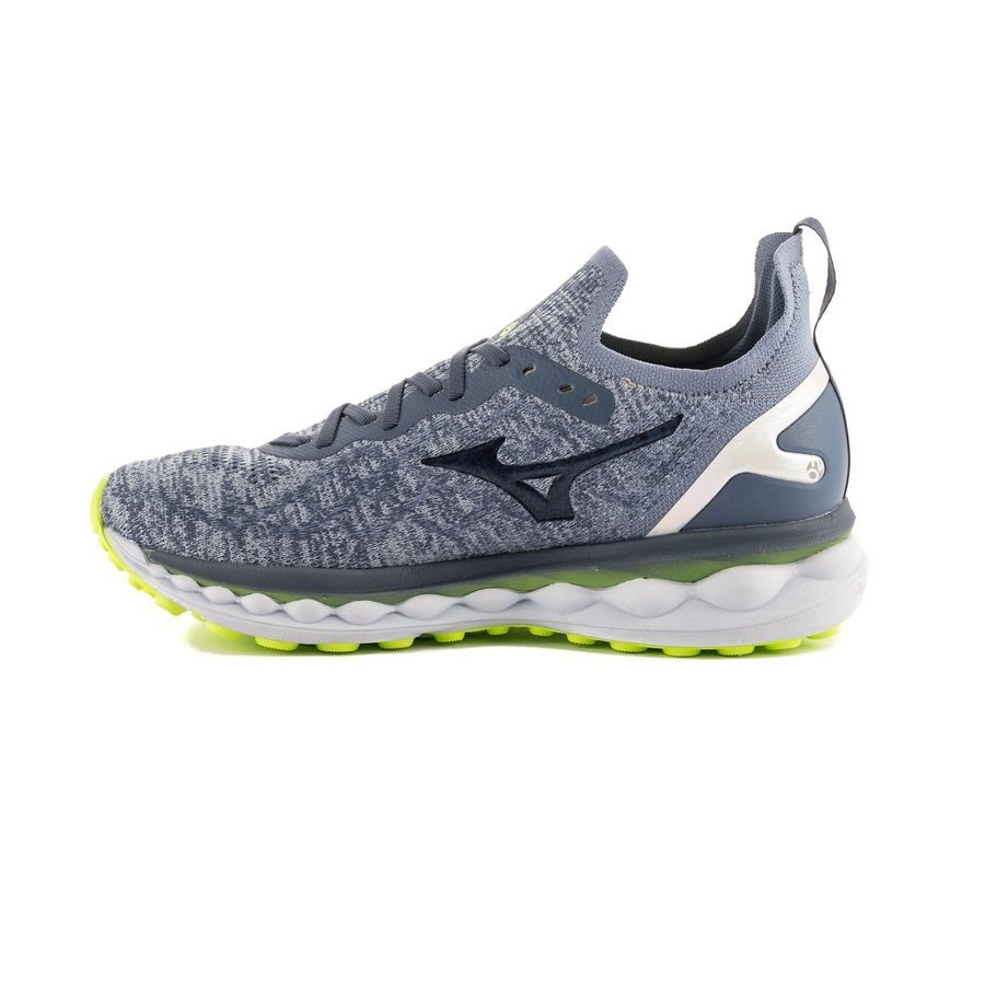 Mizuno Chaussures de Running Wave Sky Neo 2 - Gris/Bleu/Violet Femme