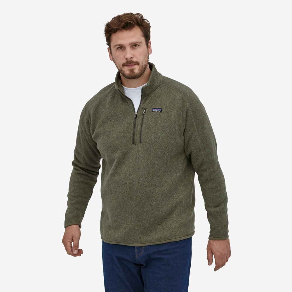Herren-Fleecepullover mit 1/4-Reißverschluss