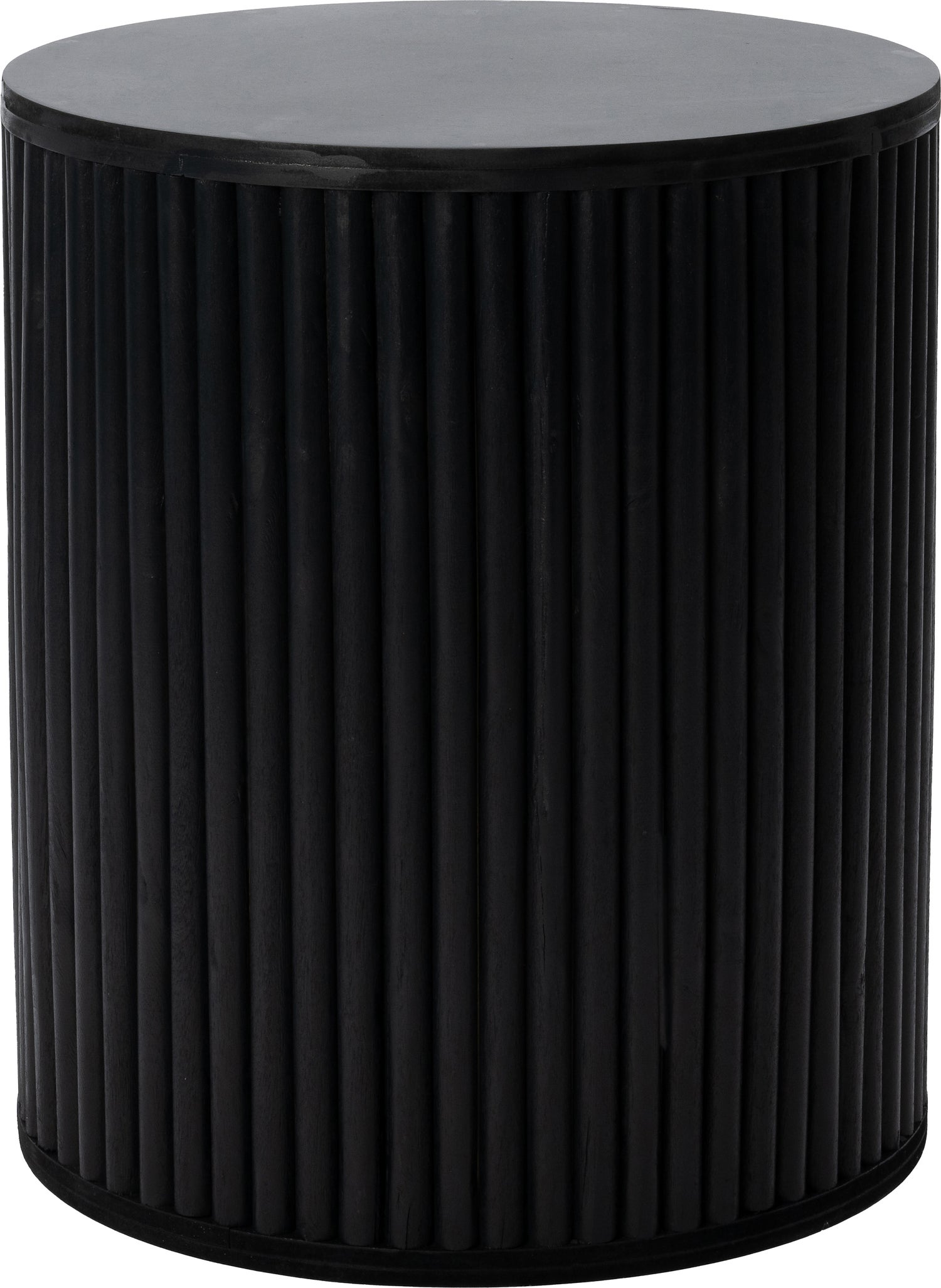 Intratuin bijzettafel Ota zwart D 42 H 50 cm