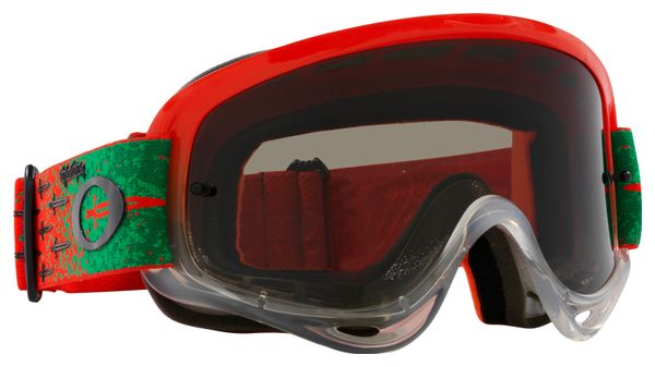 Masque Oakley O-Frame MX x Troy Lee Designs Carrack Orange/ Verres Dark Grey/ Ref: OO7029-77