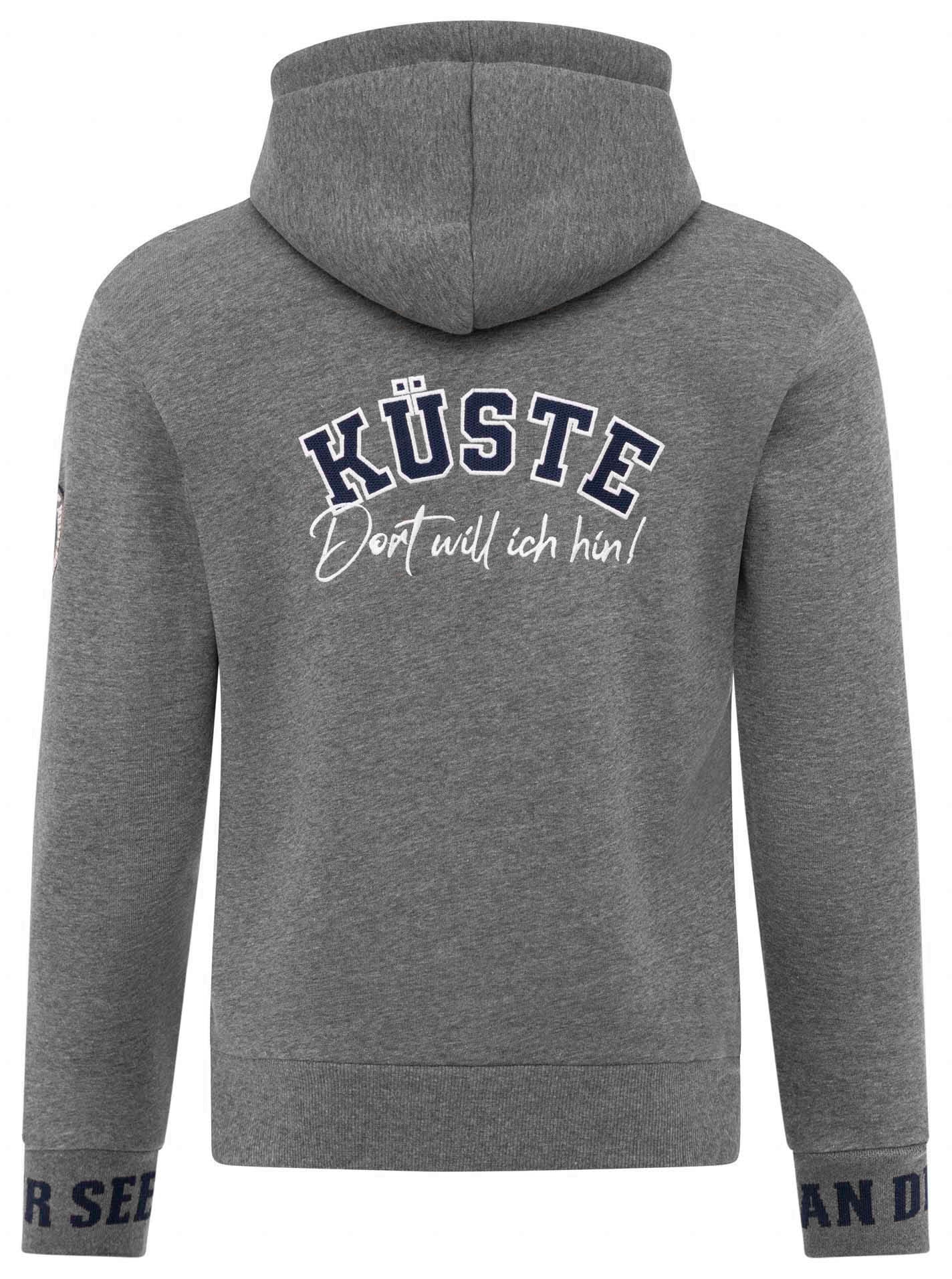 Zwillingsherz Kapuzensweatjacke »