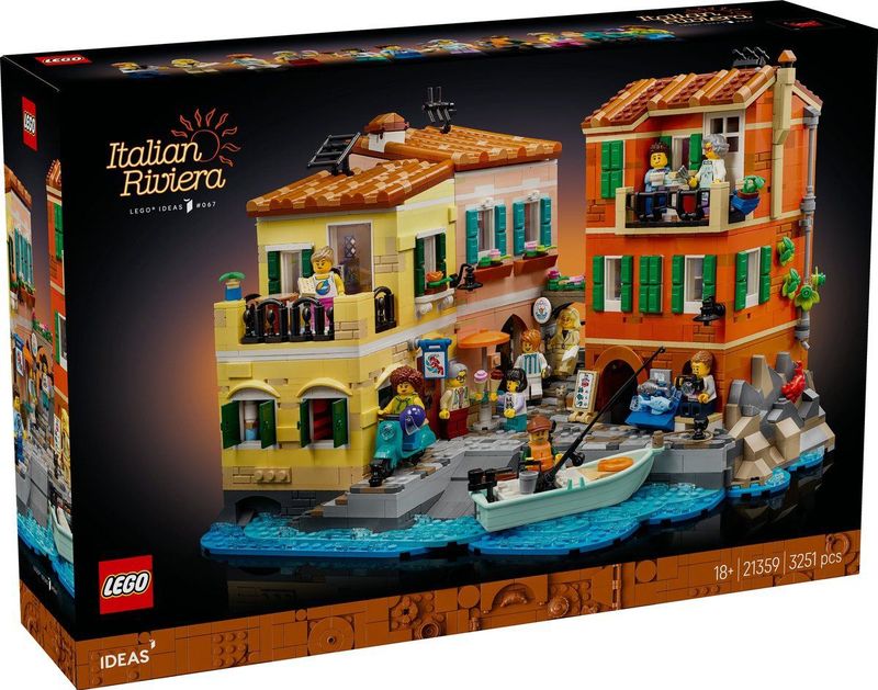 LEGO - Ideas - Italiaanse Rivièra - 21359 - Bouwstenen