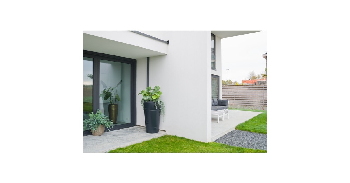 NatureRegenton Vaas  (Antraciet, 230 liter)