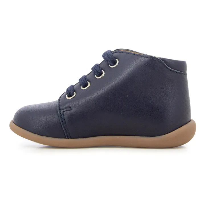Pom d'Api Bottillons Stand Up | Bleu marine