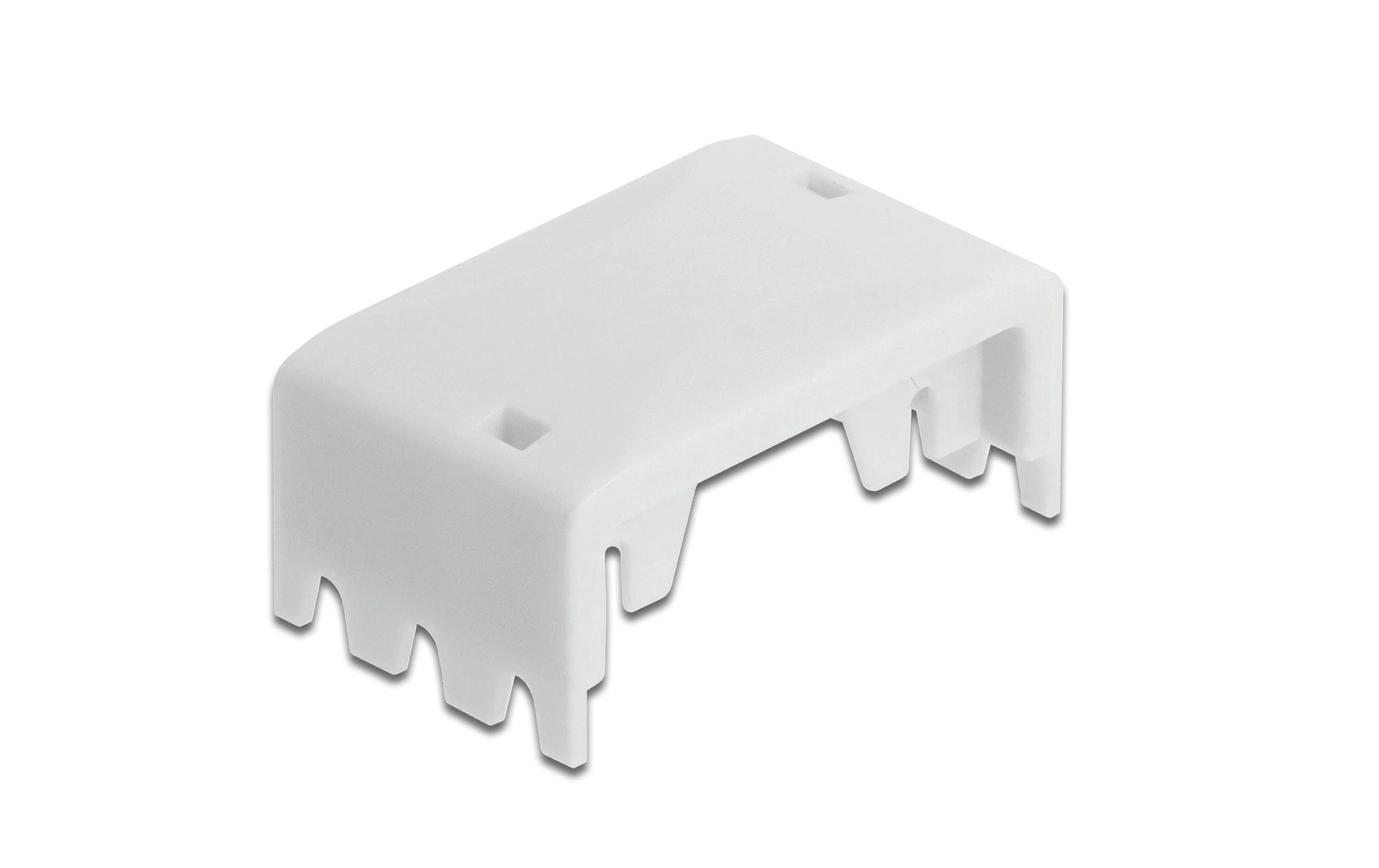 Keystone-Modul RJ-12 LSA Cat.3 UTP Buchse,weissDelock Keystone Modul RJ-12 Buchse > LSA Cat.3 UTP weiss