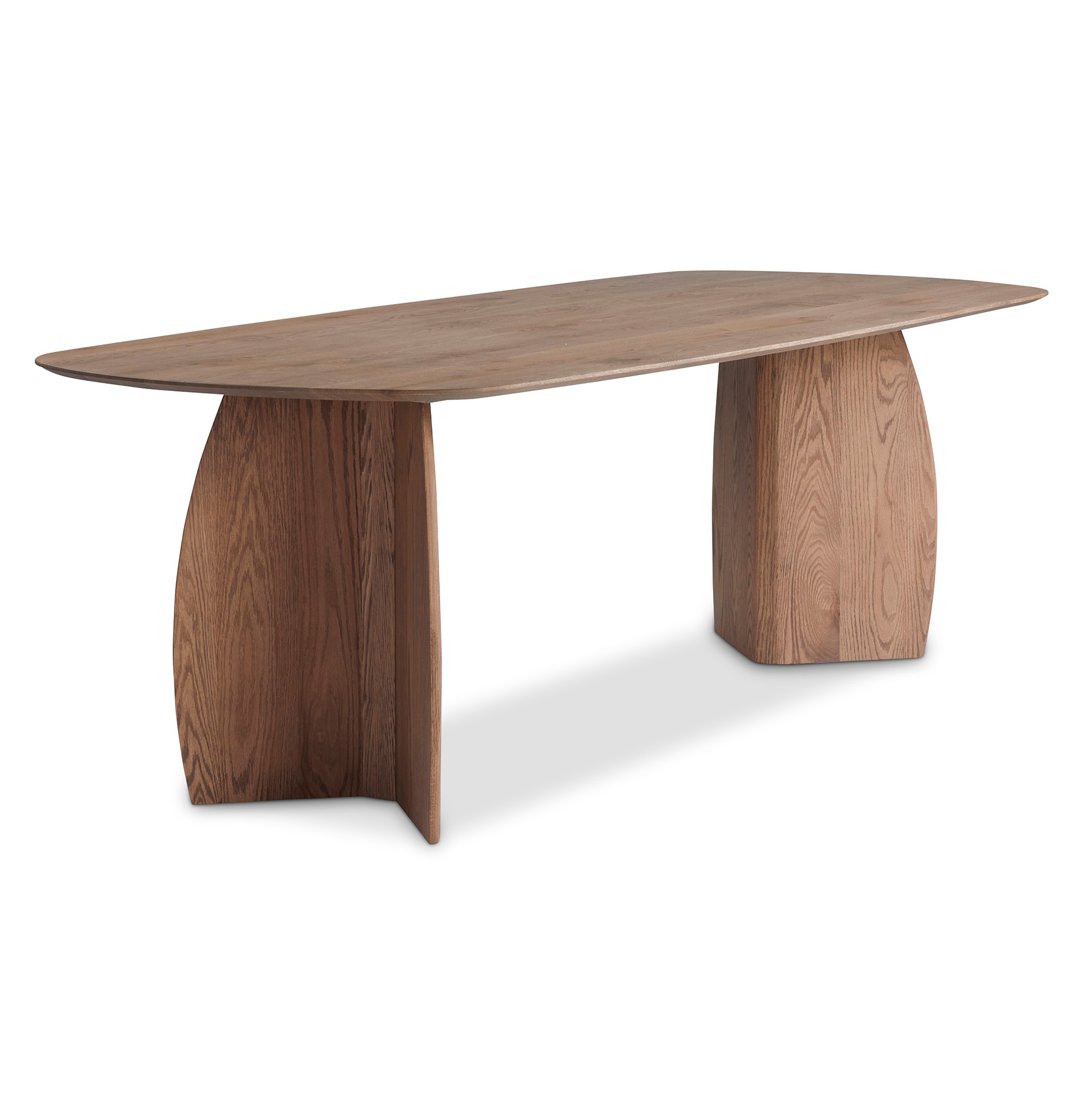 Eettafel Divio tabacco light 220x100 cm