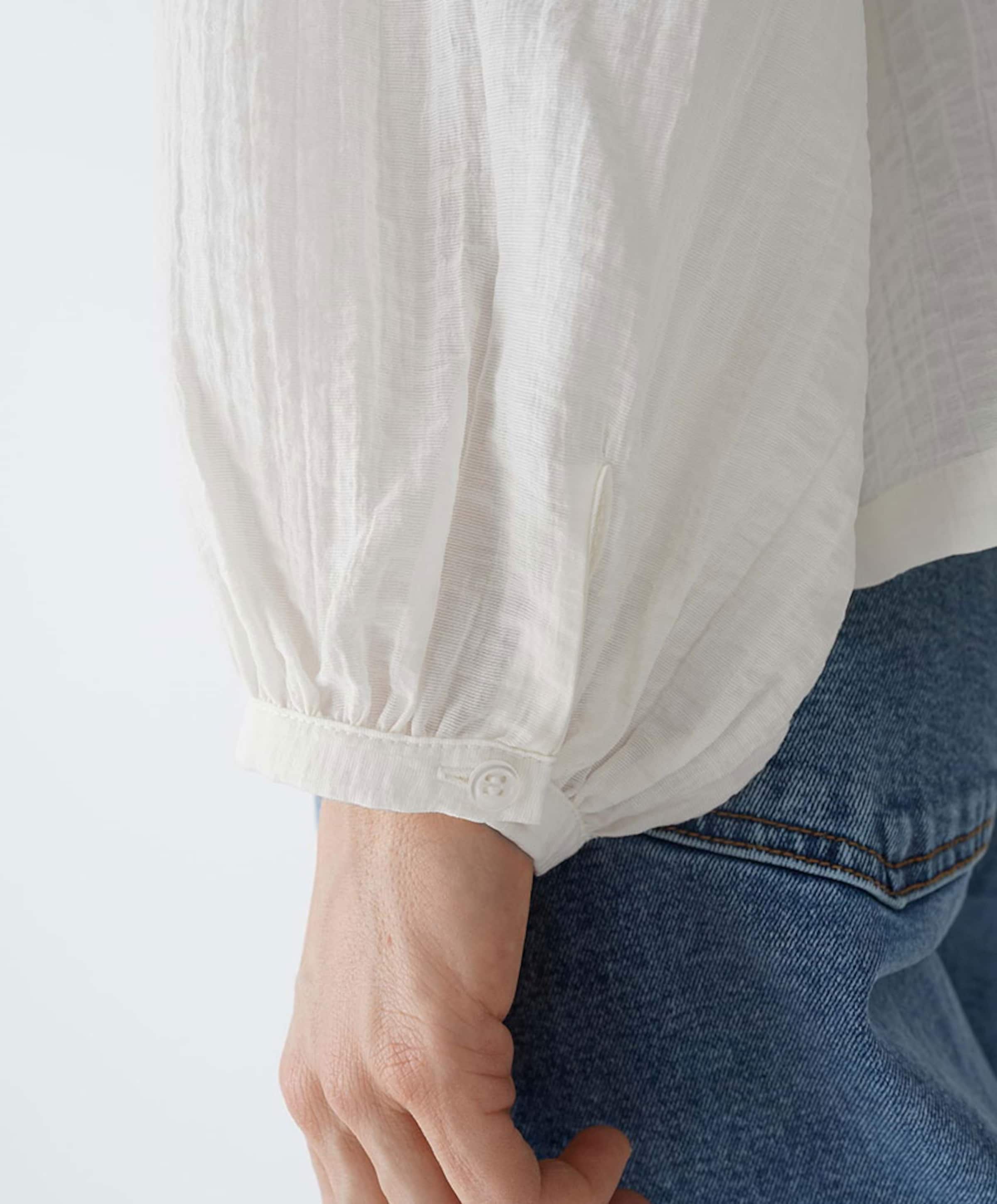 OPUS Dames blouse ecru