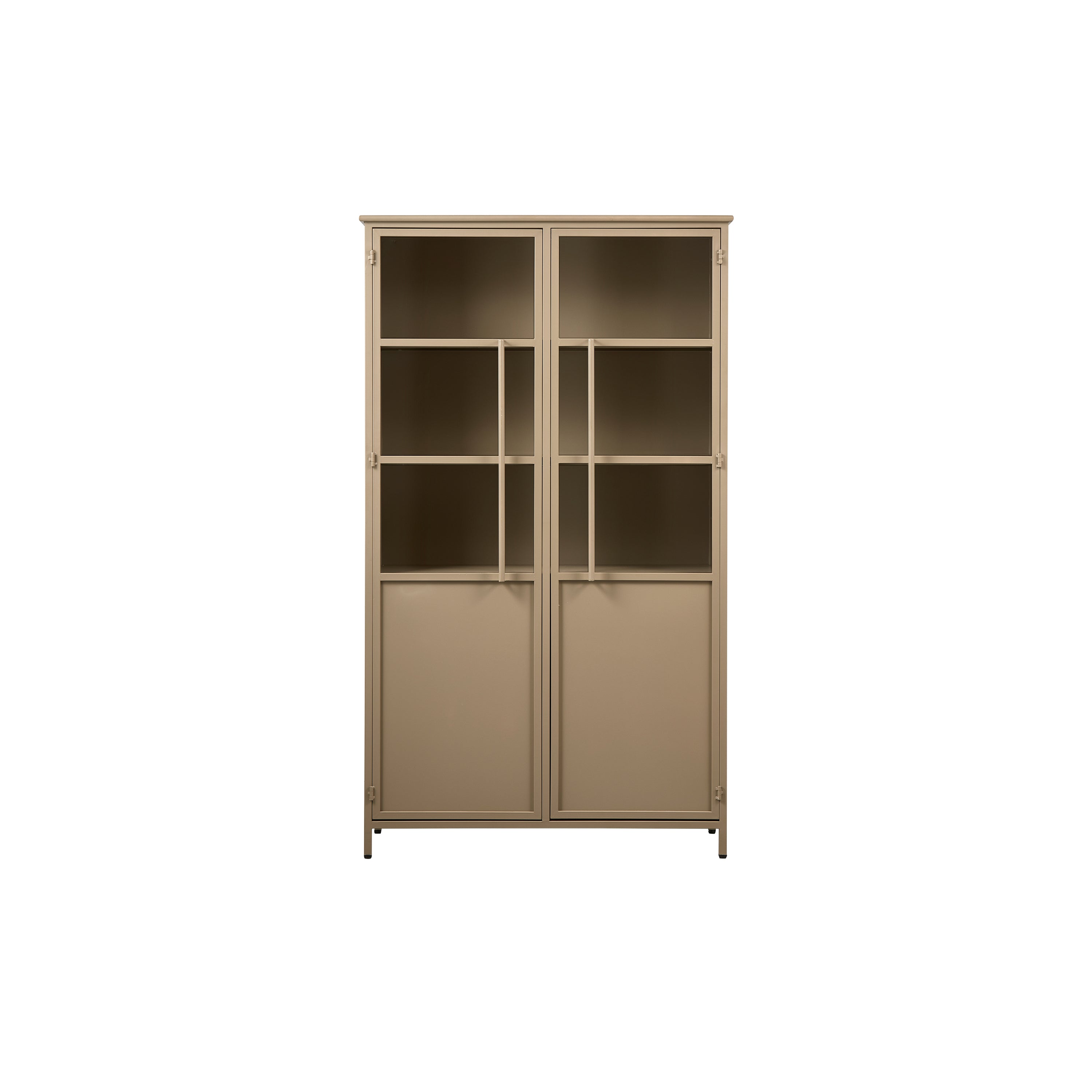 WOOOD Exhibit Vitrinekast - Khaki