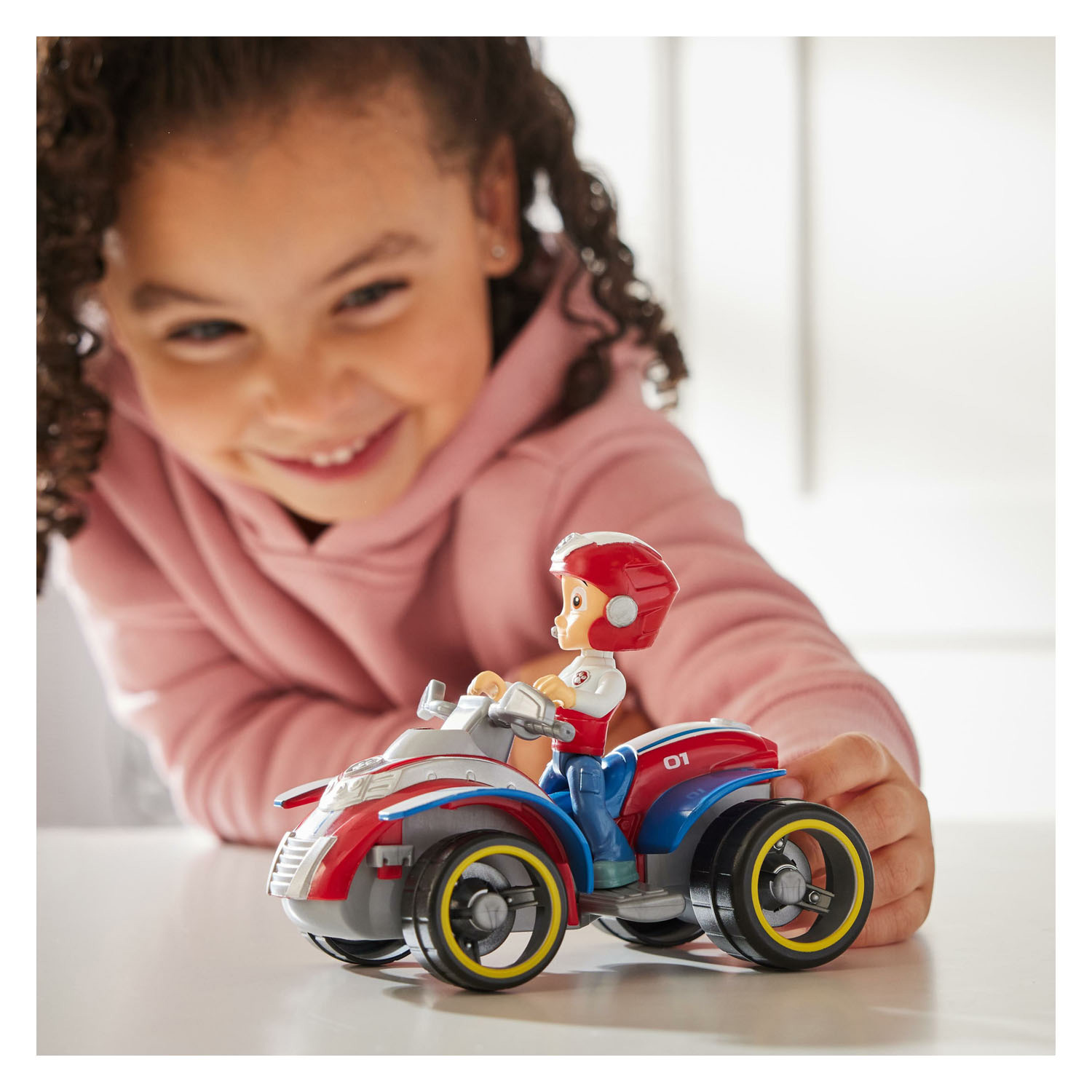 PAW Patrol Voertuig met Speelfiguur - Ryder's Rescue ATV