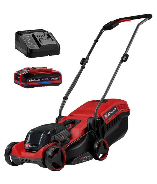 Einhell Akku-Rasenmäher GE-CM 18/32 C Li BL,