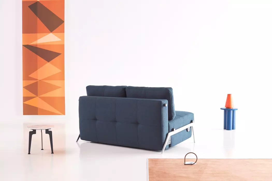 Schlafsofa Cubed Aluminium