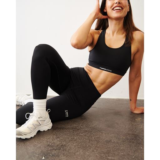 7 DAYS Active Signature Tights, Black, L