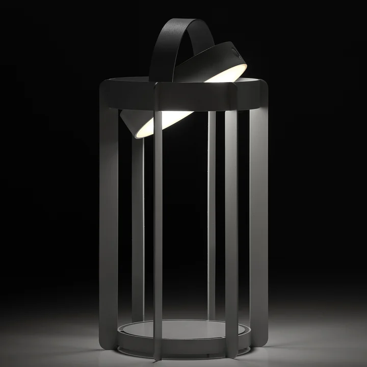 Zone Denmark - Firefly LED Laterne, soft grey