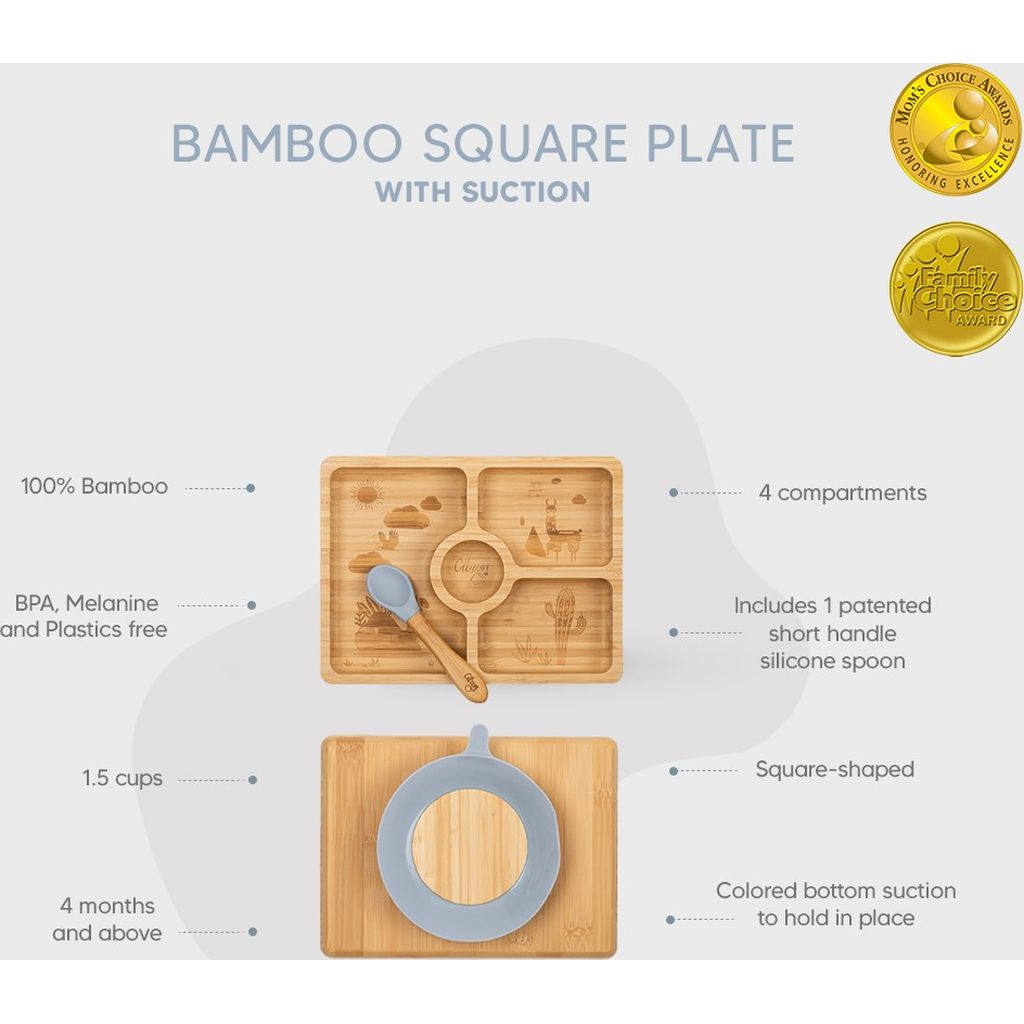 CitronCitron   Bambus Tablet mit Saugnapf