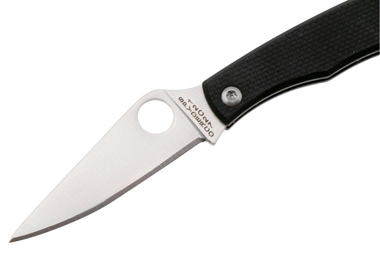 Spyderco Honeybee Black G10 C137GBKP sleutelhangerzakmes