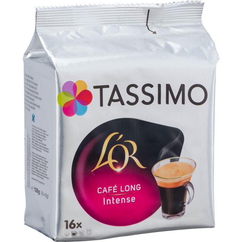 Capsules de café Tassimo L'Or Long Intense - Paquet de 16