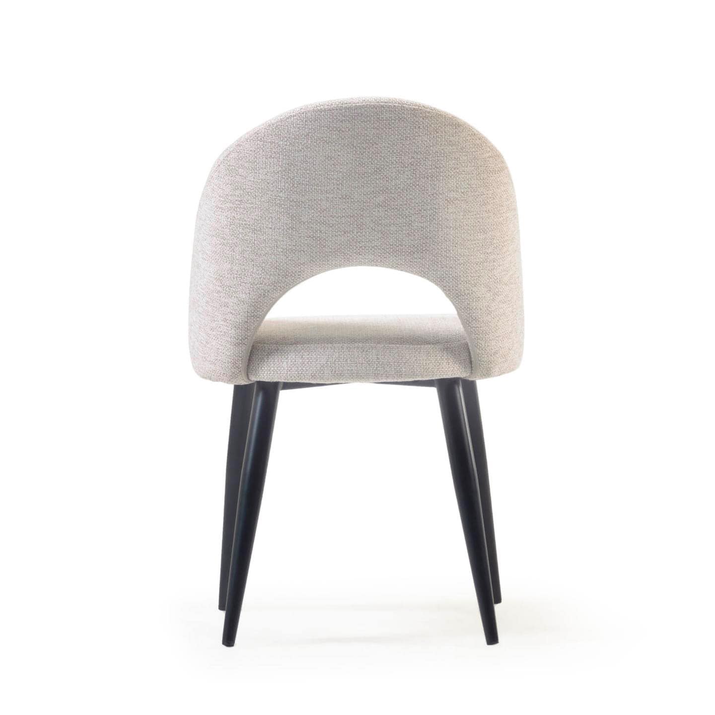 Kave Home Stuhl MAEL beige/schwarz