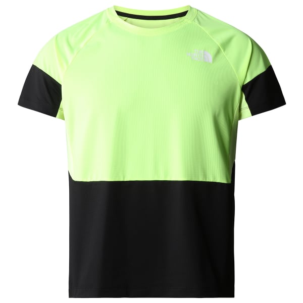 T-shirt randonnée THE NORTH FACE M BOLT TECH TEE LED YELLOW/TNF BLACK
