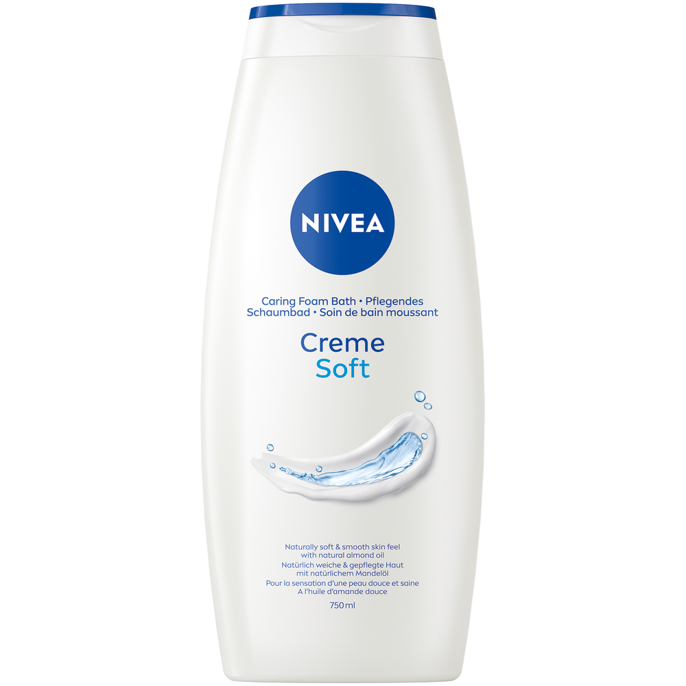 Nivea Pflegebad Creme Soft Fl 750 ml