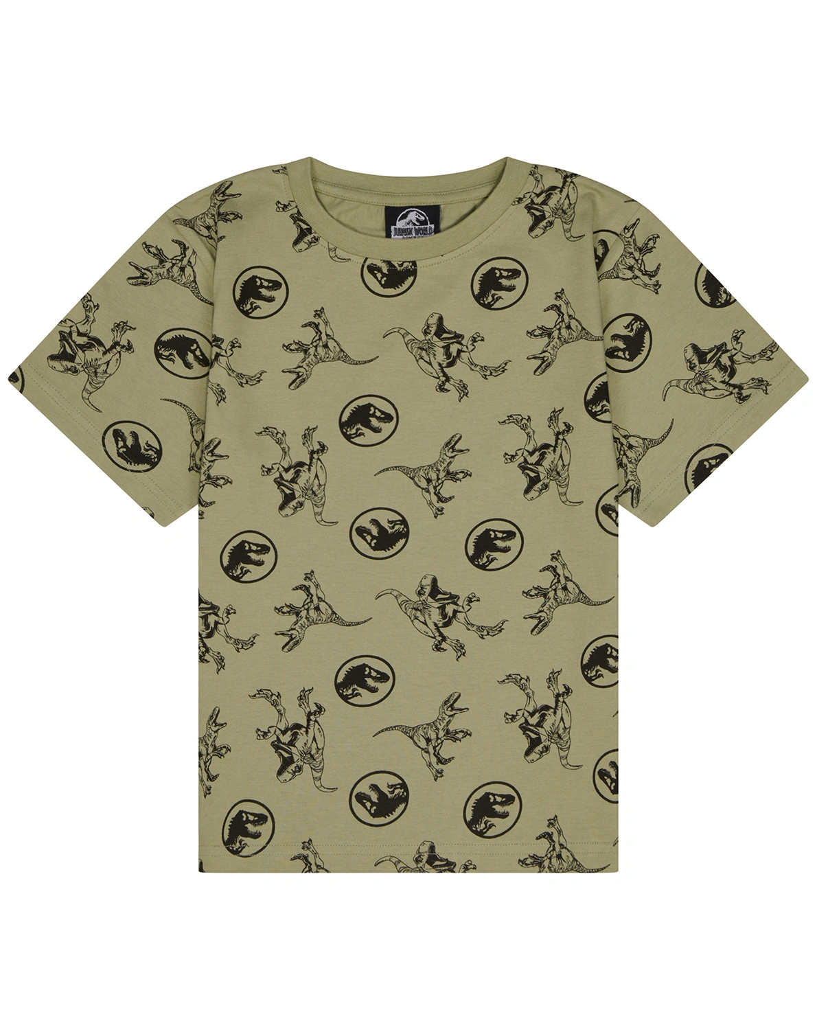 T-Shirt JURASSIC WORLD in oliv