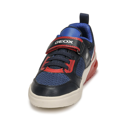 Geox - J GRAYJAY BOY - Bleu / Rouge