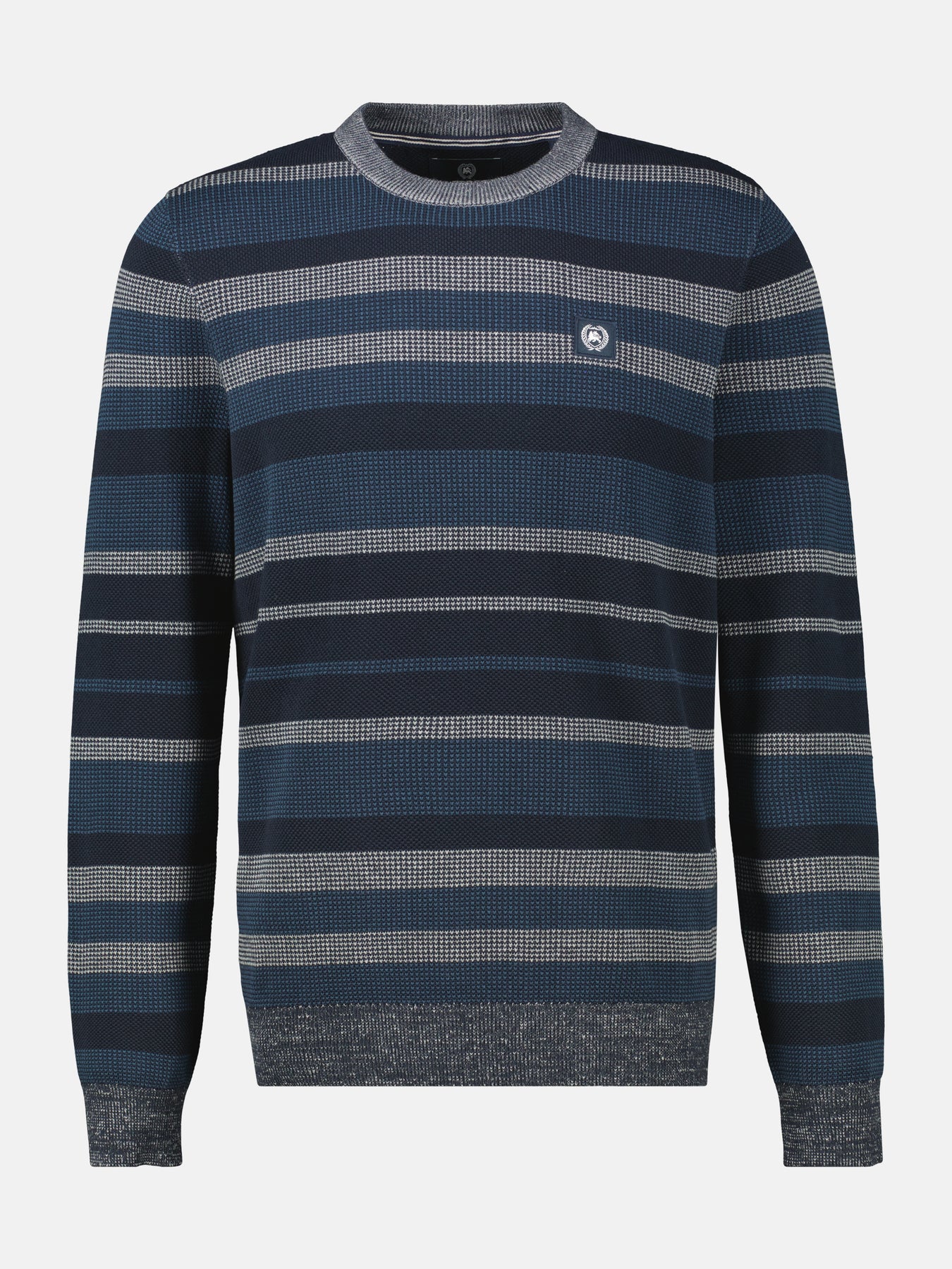 Gestreifter Strickpullover
