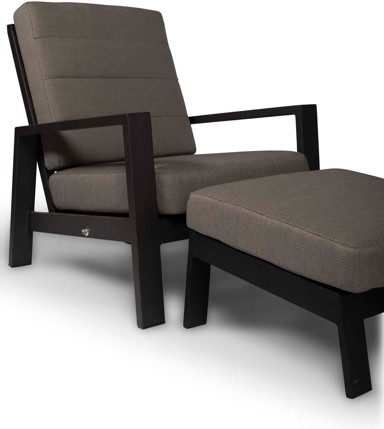 Tierra Outdoor loungestoel Queens antraciet