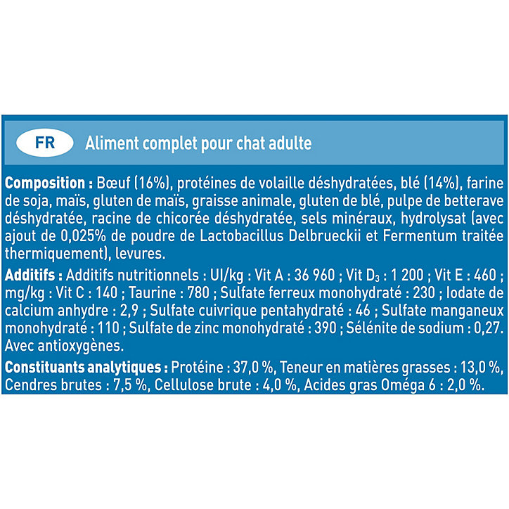 Croquettes pour chat stérilisé One Sécial chat sterilisé bœuf et blé 3kg