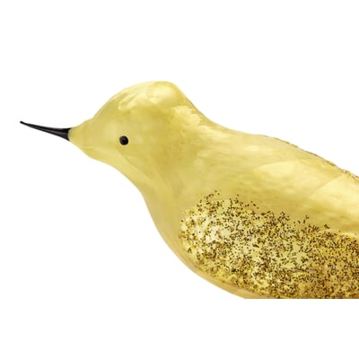 Lauschaer Eisglasamsel, Goldfarben