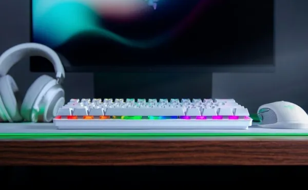 RAZER Huntsman Mini - Mercury Ed. Red Switch - US Arrangement Keyboard