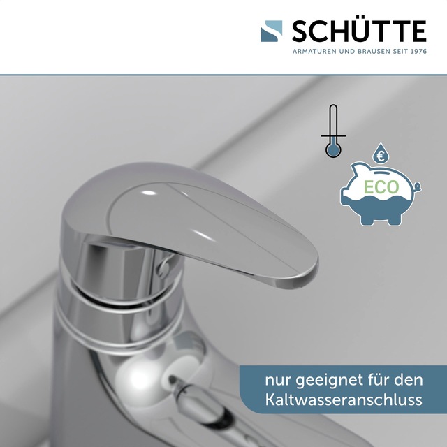 Schütte Waschtischarmatur »Vico« - Kaltwasser, Chrom