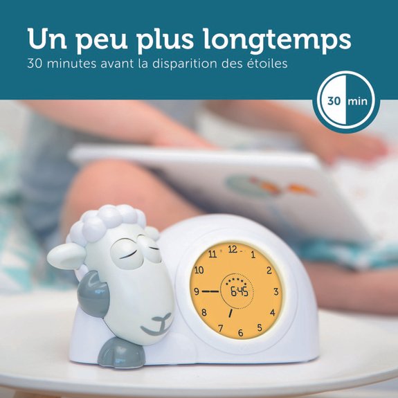 Sam le mouton - Accompagnateur de sommeil avec veilleuse