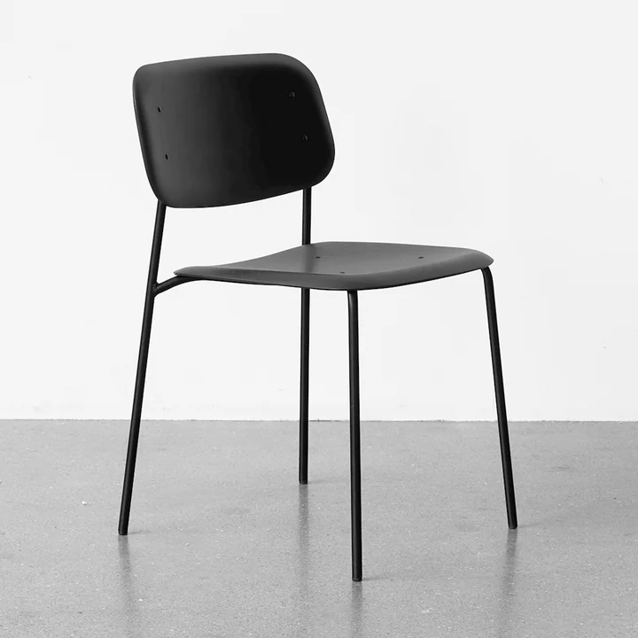HAY - Soft Edge 45 Stuhl, schwarz