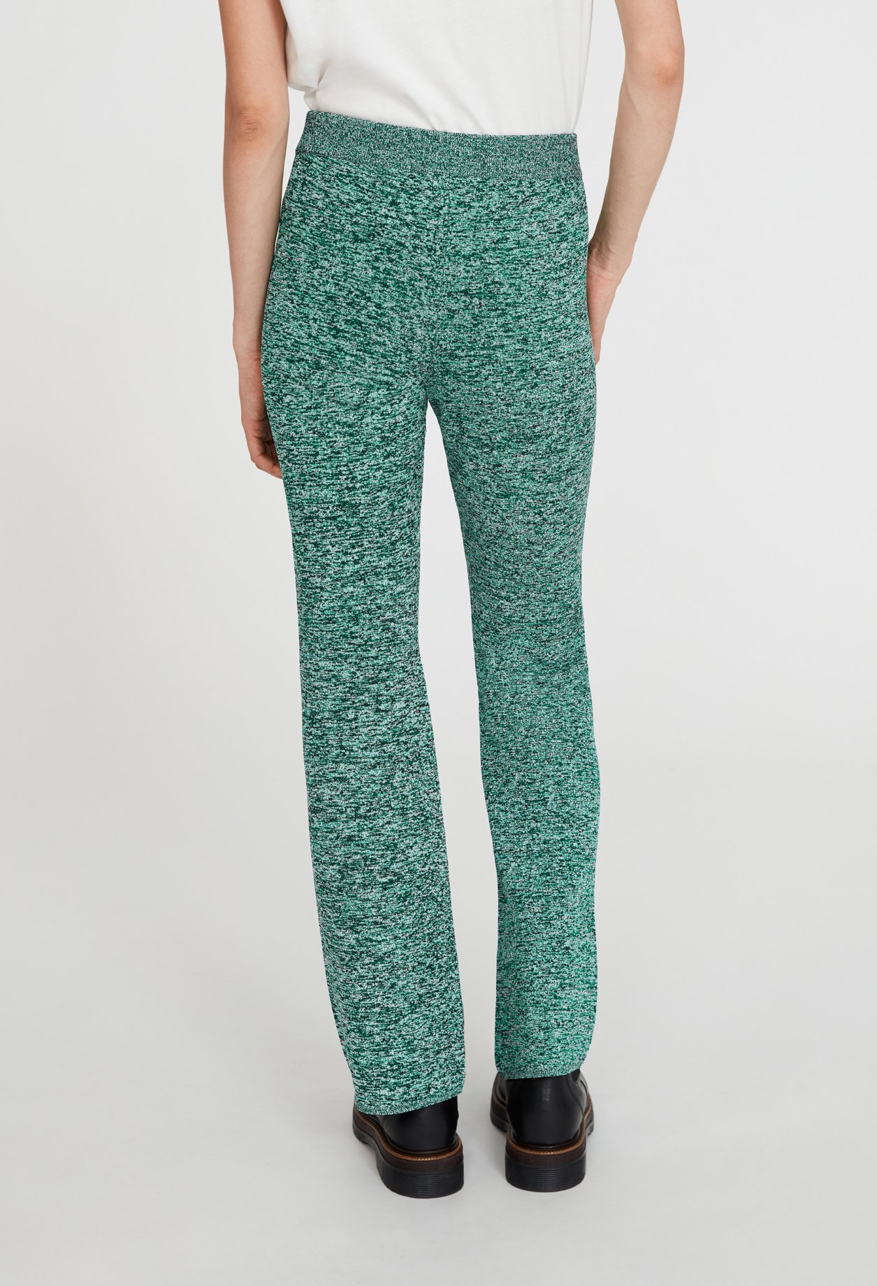 Pantalon maille effet chinee