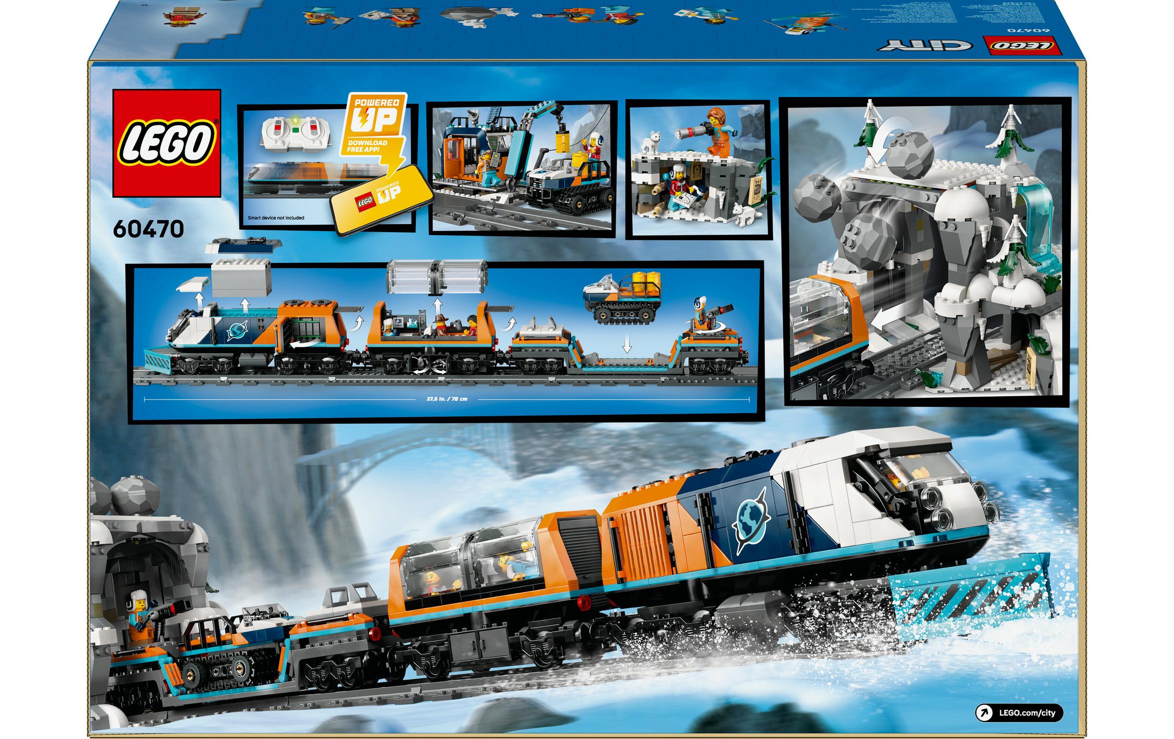 City Arktis-Polarexpress 60470<br>Ferngesteuerter Spielzeugzug