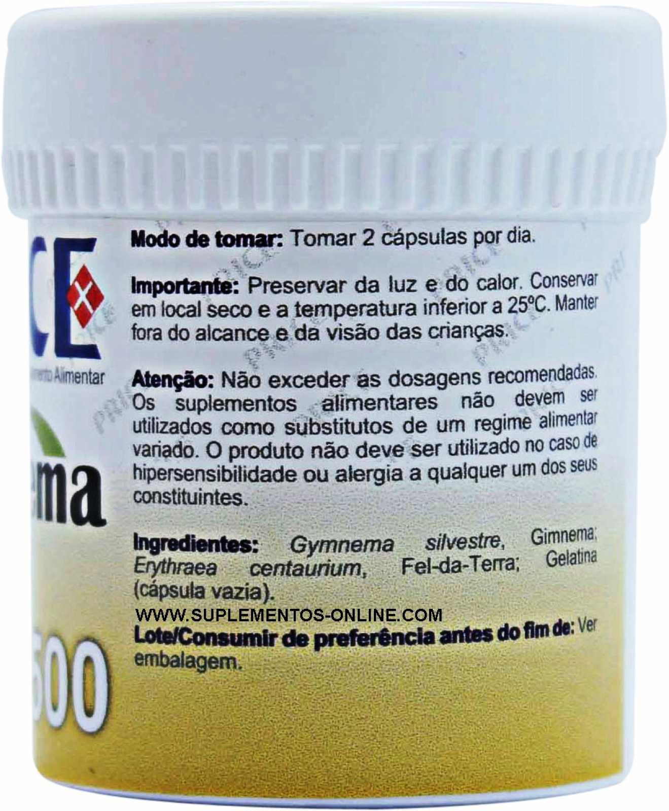 Pharmones em Gymnema Sylvestre 30 Cápsulas