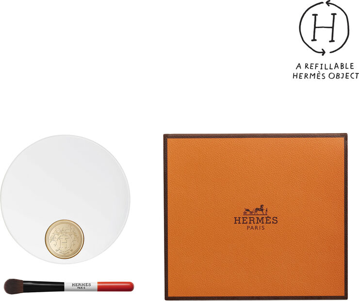 HERMÈS Ombres d'Hermès, powder quartet for the eyes, Ombres Végétales