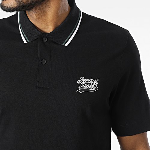Polo Manches Courtes Trevor Noir