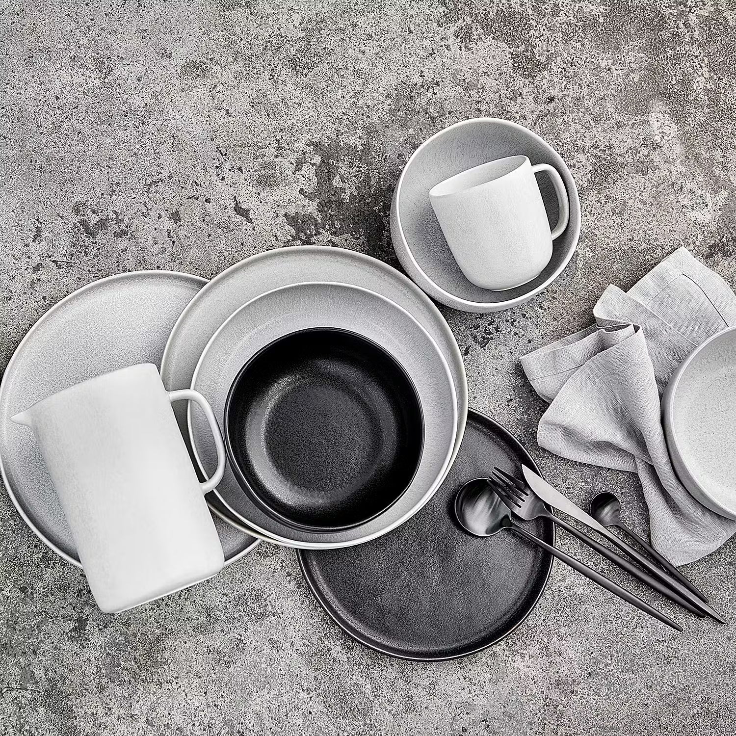 CASA NOVA Frühstücksteller 4er-Set