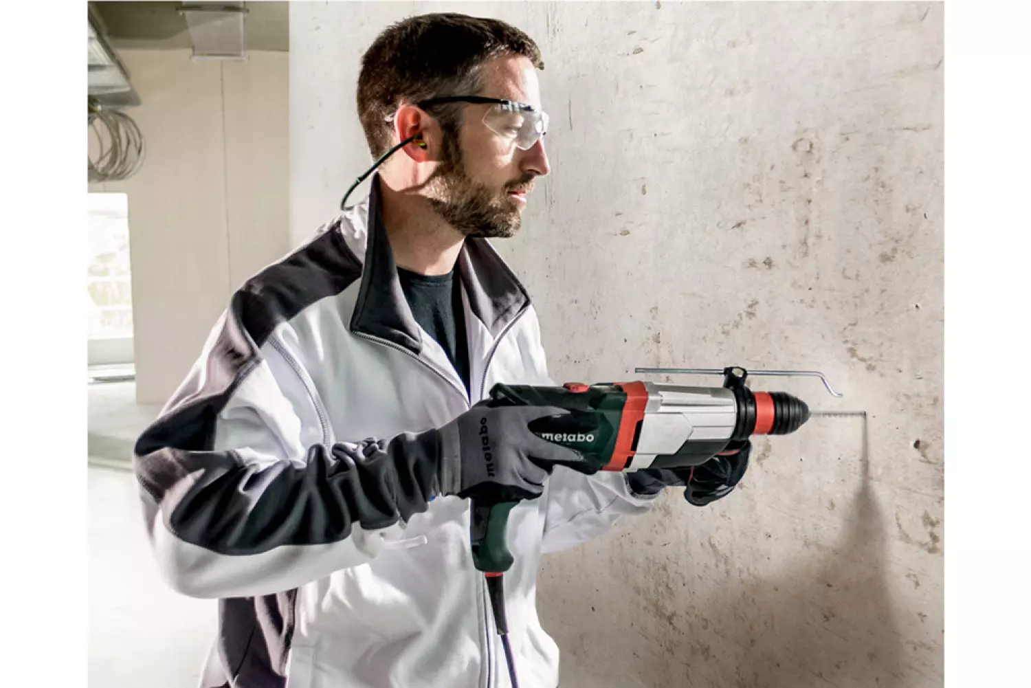 Metabo UHEV 2860-2 Quick Set SDS-Plus Combihamer incl. 10 delig boor- en beitelset in koffer - 1100W - 3.4J