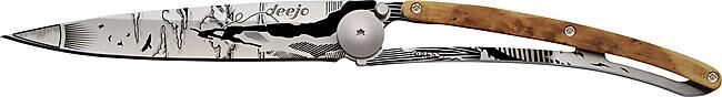 DEEJO - COUTEAU ESCALADE TATTOO TERRE 37 G
