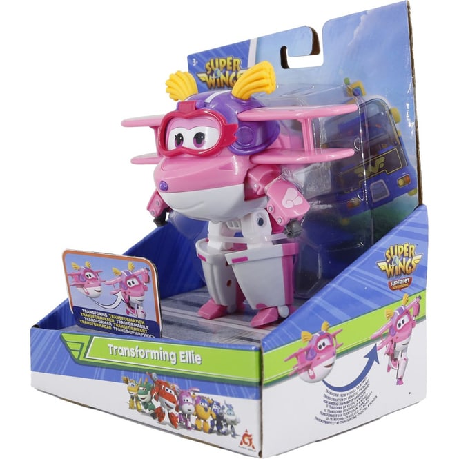 Super Wings - Transforming Ellie Figur