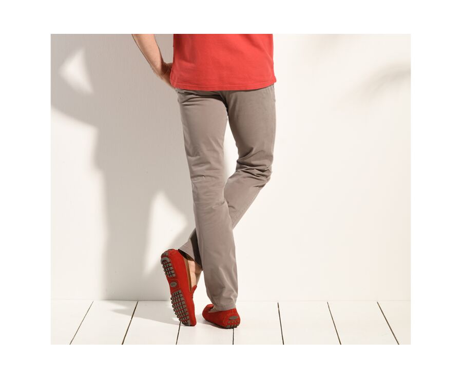 Pantalon chino homme Taupe - KEATON