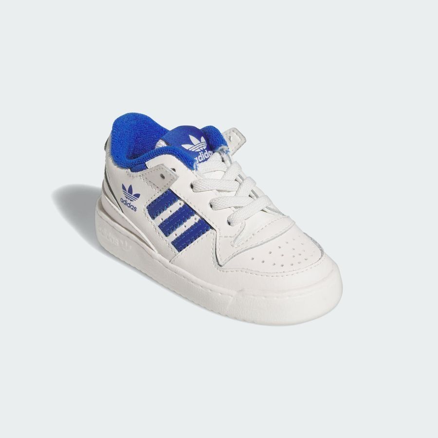 Adidas Original Chaussure lacets élastiques Forum Low CL Enfants